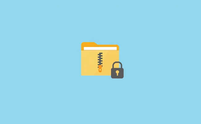como proteger arquivo zip com senha