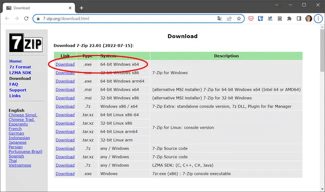como proteger arquivo zip com senha img1