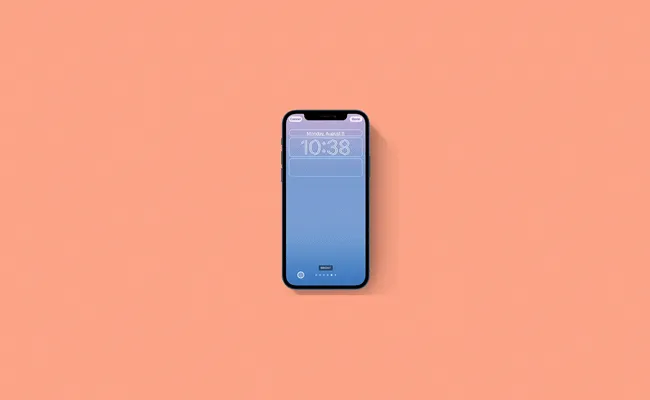 como adicionar texto tela bloqueio Iphone