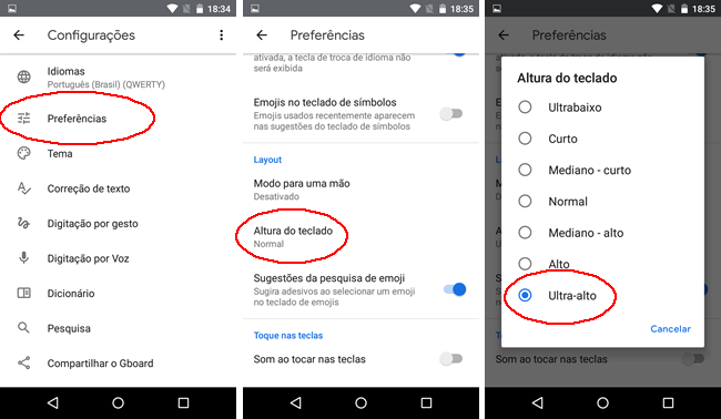 como deixar teclado android maior img2 como deixar teclado android maior img2