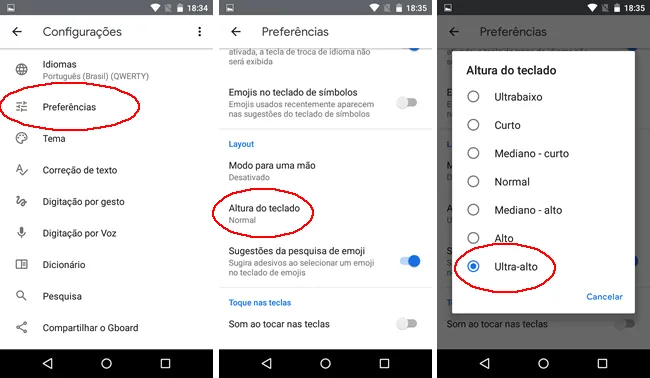 como deixar teclado android maior img2 como deixar teclado android maior img2